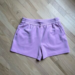 Lululemon softstream high rise shorts in pink